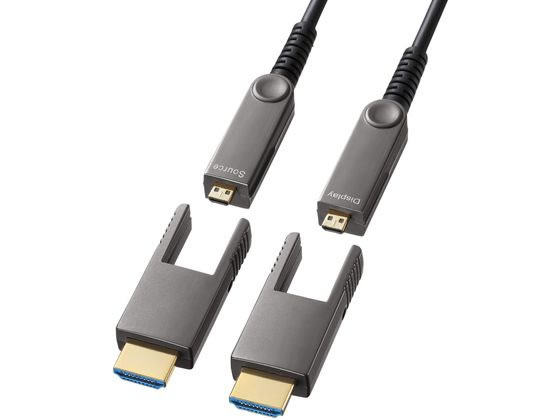 サンワサプライ 光ファイバHDMIケーブル(70m) KM-HD20-PFBAD70 サンワサプライ 光ファイバHDMIケーブル(70m) KM-HD20-PFBAD70