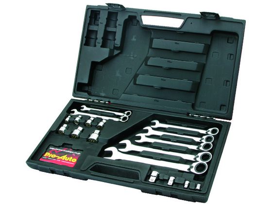 Pro-Auto 18PC.リバースギアレンチセット RGW-18S Pro-Auto 18PC.リバースギアレンチセット RGW-18S