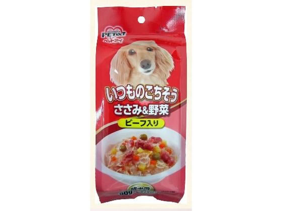 ペットアイ いつものごちそう ささみ&野菜 ビーフ入り ペットアイ いつものごちそう ささみ&野菜 ビーフ入り