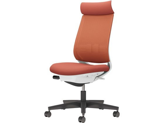 コクヨ チェア ミトラ2 肘無 ランバー付 ソフトテラコッタ ナイロンキャスター コクヨ チェア ミトラ2 肘無 ランバー付 ソフトテラコッタ ナイロンキャスター