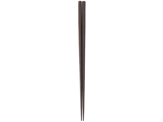 曙産業 ダブルエンボス麺箸 茶30cm PM-333