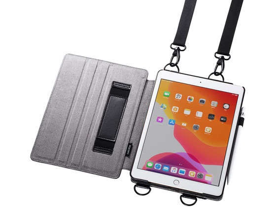 サンワサプライ iPad 10.2インチ スタンド機能付きショルダーベルトケース サンワサプライ iPad 10.2インチ スタンド機能付きショルダーベルトケース