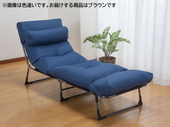 ファミリー・ライフ 枕・ごろ寝座布団リクライニングベッド ブラウン ファミリー・ライフ 枕・ごろ寝座布団リクライニングベッド ブラウン
