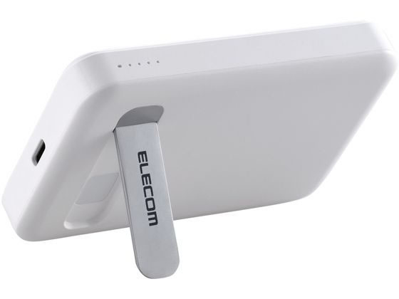 エレコム モバイルバッテリー ワイヤレス 5000mAh ホワイト DE-C53-5000WH エレコム モバイルバッテリー ワイヤレス 5000mAh ホワイト DE-C53-5000WH
