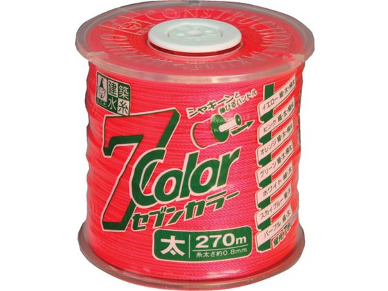 たくみ 7COLOR 太 ピンク 270M 4804