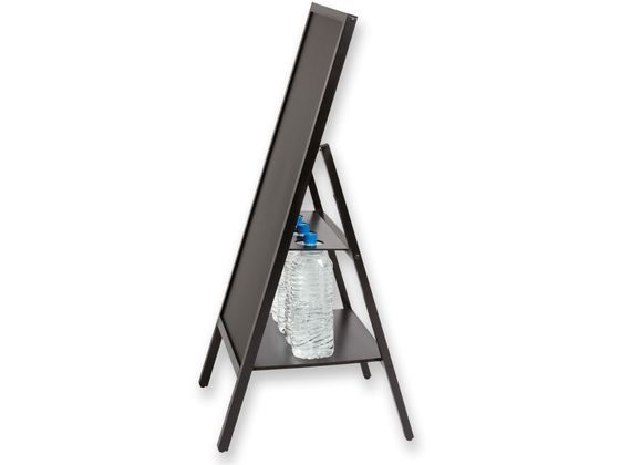 アスカ転倒防止スタンドボード 片面 L BB043 1台 アスカ 看板 転倒防止ブラックボード BB043 片面 L チョーク マーカー 磁石 2Lペットボトル4本セット可