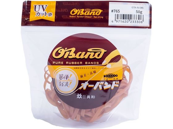 共和 輪ゴム オーバンド 透明袋 #765 アメ 50g GTA-N-045 共和 輪ゴム オーバンド 透明袋 #765 アメ 50g GTA-N-045