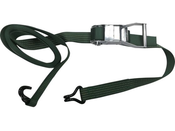 ユタカメイク ベルト荷締機コブラ 50mm×5m×1m Jフック V50-JD