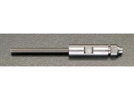 エスコ ワイヤー止め金具 左ねじ ステンレス製 M8 5mm EA638RM-15