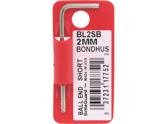 ボンダス ボールポイント・L-レンチ ショート メッキ 2mm BL2SB ボンダス ボールポイント・L-レンチ ショート メッキ 2mm BL2SB