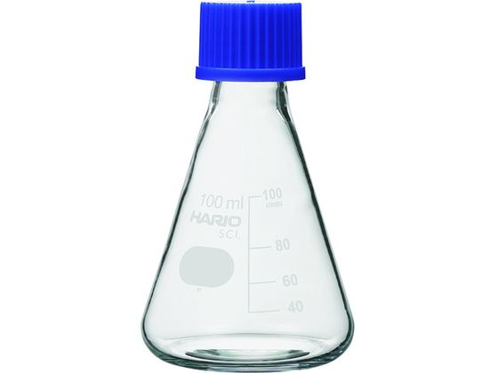 HARIO 耐熱ねじ口三角フラスコ 100ml NSF-100-SCI