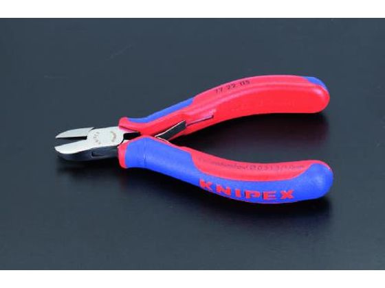 エスコ 精密用ニッパー グリップ・バネ付 直刃 115mm EA535KD-3