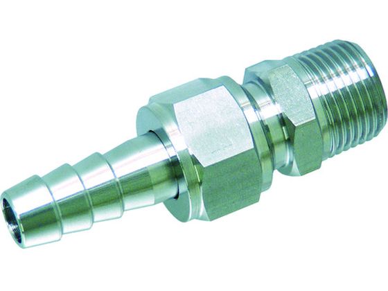 ASOH SUS ホースジョイント PT3／8×Φ10.5 HS-7310