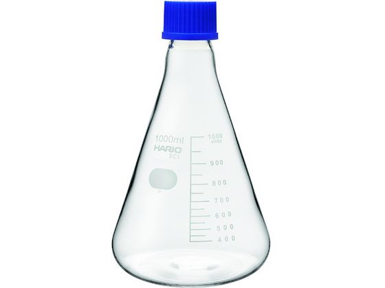 HARIO 耐熱ねじ口三角フラスコ 1000ml NSF-1L-SCI