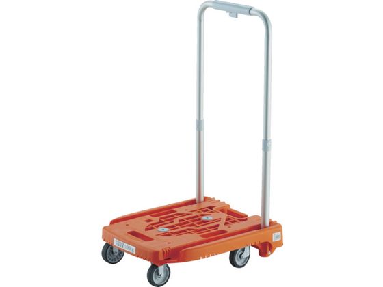 TRUSCO 樹脂台車 カルティオミニ weego オレンジ WP-2G-OR
