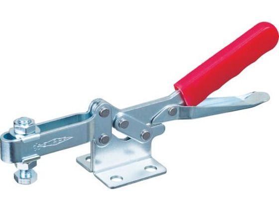 スーパー 下方押え型トグルクランプ(水平ハンドル式)全長:272mm 締付力:3kN TDKL38F スーパー 下方押え型トグルクランプ(水平ハンドル式)全長:272mm 締付力:3kN TDKL38F