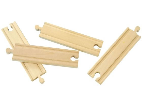 moku TRAIN 直線レール4本セット MOK-701 moku TRAIN 直線レール4本セット MOK-701