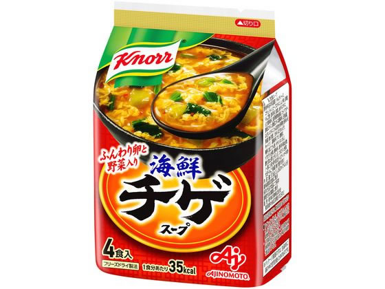 味の素 クノール 海鮮チゲスープ 4食 味の素 クノール 海鮮チゲスープ 4食