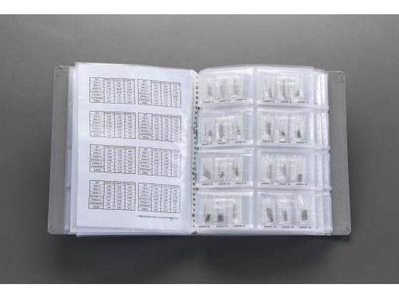 エスコ 押しスプリングセット ステンレス製 127サイズ EA952SF