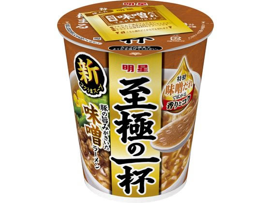 明星食品 至極の一杯 味噌 66g 明星食品 至極の一杯 味噌 66g