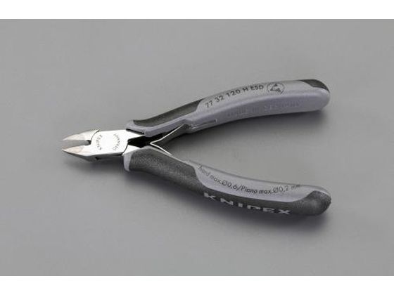 エスコ 精密用ニッパー 超硬刃 ESD 120mm EA535KL-13