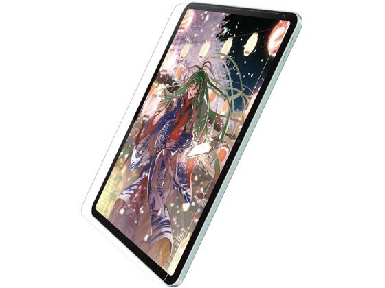 エレコム 11インチ iPadAir M2 ガラスフィルムケント紙 TB-A24MFLGAPLL エレコム 11インチ iPadAir M2 ガラスフィルムケント紙 TB-A24MFLGAPLL