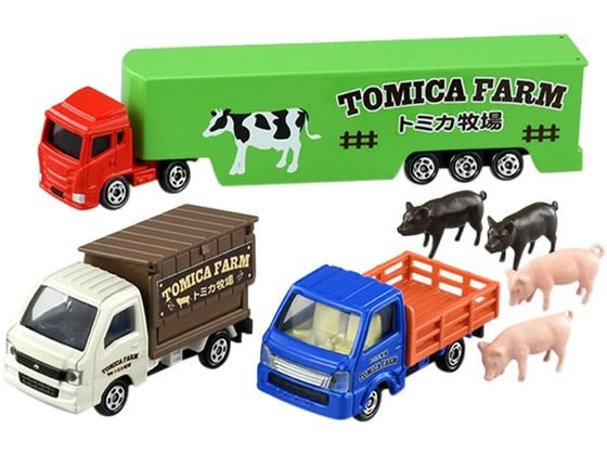 タカラトミー トミカ ようこそ!トミカ牧場トラックセット