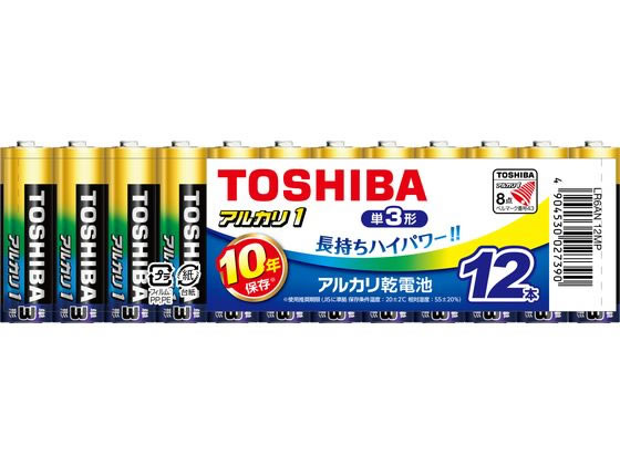 東芝 アルカリ電池 アルカリ1 単3 12本 LR6AN 12MP 東芝 アルカリ電池 アルカリ1 単3 12本 LR6AN 12MP