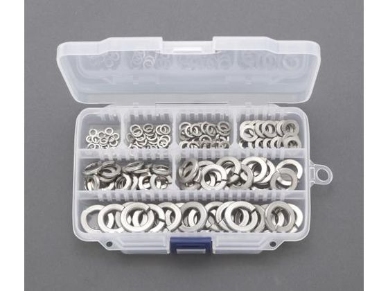 エスコ スプリングワッシャーセット ステンレス製 M3-M12 EA949LY-3