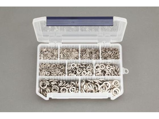 エスコ スプリングワッシャーセット ステンレス製 M2-M12 EA949LY-13