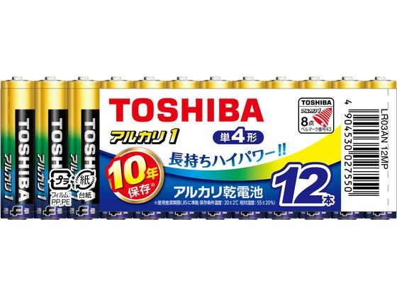 ●単４形１．５Ｖ●１２本入●液漏れ防止構造●使用推奨期限１０年●おすすめ機器：携帯ラジオ、電子辞書、ワイヤレスマウス、ＬＥＤライト、掛け時計・置き時計、リモコン、ガス・石油機器●グリーン購入法適合●Ｇ