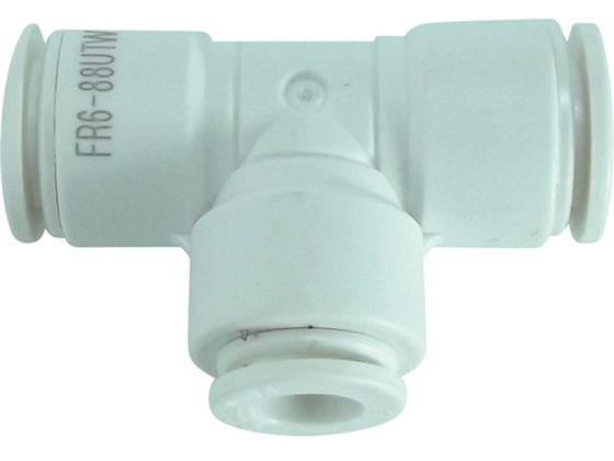 チヨダ ファイブ異径ユニオンティ W(白)6mm×8mm(2箇所) FR6-88UTW チヨダ ファイブ異径ユニオンティ W(白)6mm×8mm(2箇所) FR6-88UTW