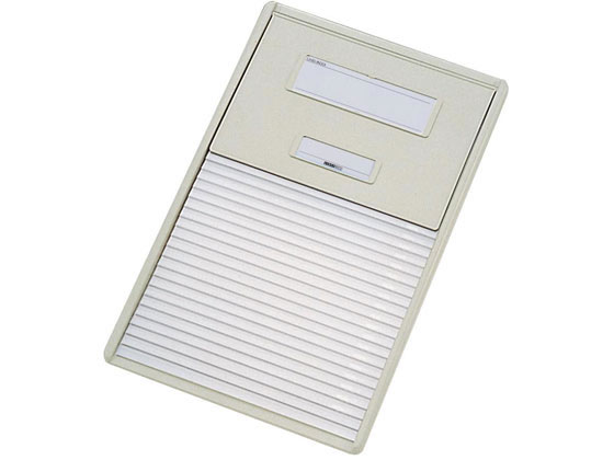 リヒトラブ カラーカードインデックス A4 21枚 オフホワイト HC112C-1
