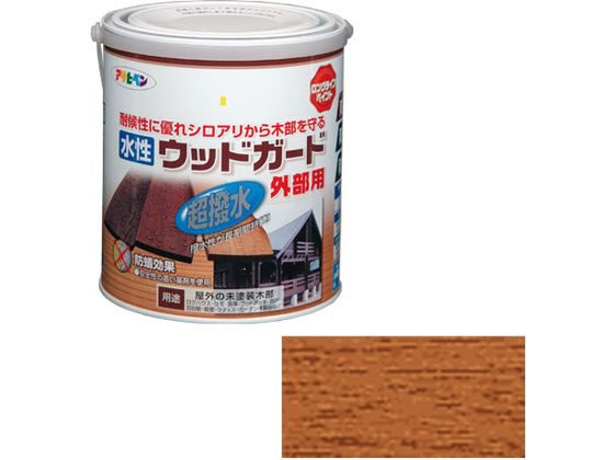 アサヒペン 水性ウッドガード外部用 1.6L ライトオーク 02