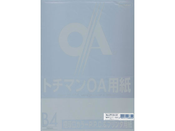 SAKAEテクニカルペーパー 極厚口カラーPPC B4 グレー 50枚×5冊