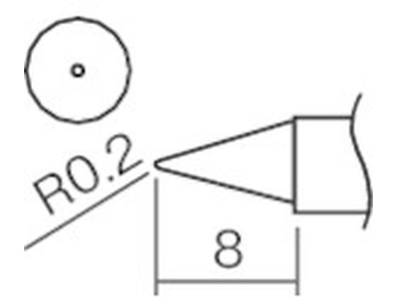 白光 こて先 B型(Z) T12-BZ 白光 こて先 B型(Z) T12-BZ