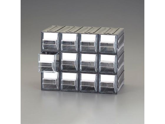 エスコ 連結収納 4列3段 225×133×169mm EA661CM-22