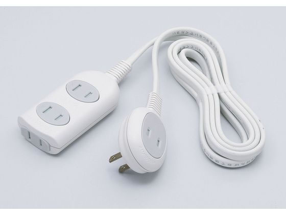 朝日電器 扉付タップ3P+1P WLP-3020B(W) 朝日電器 扉付タップ3P+1P WLP-3020B(W)