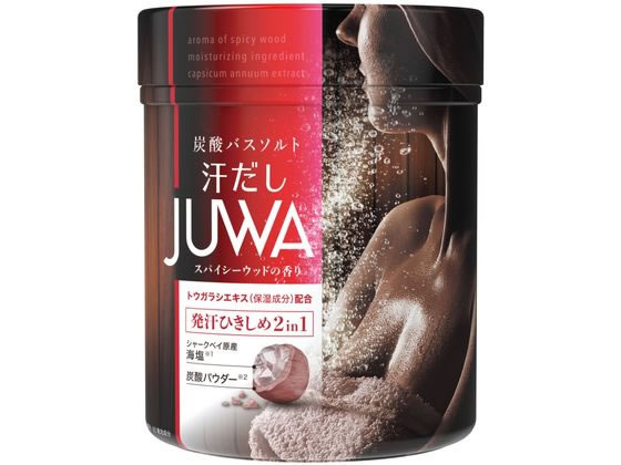 白元アース 汗だし JUWA スパイシーウッドの香り 500g 白元アース 汗だし JUWA スパイシーウッドの香り 500g