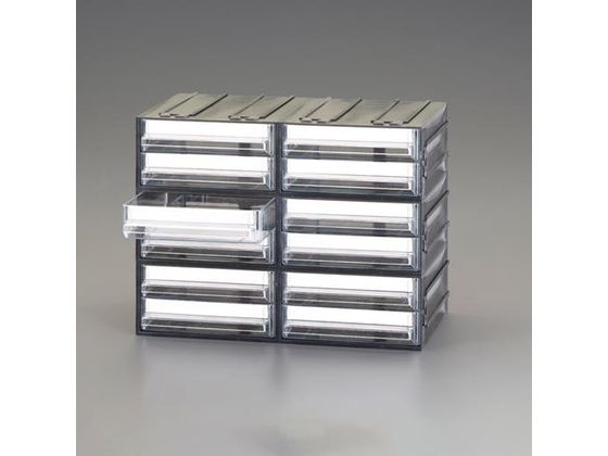 エスコ 連結収納 2列6段 225×133×169mm EA661CM-23