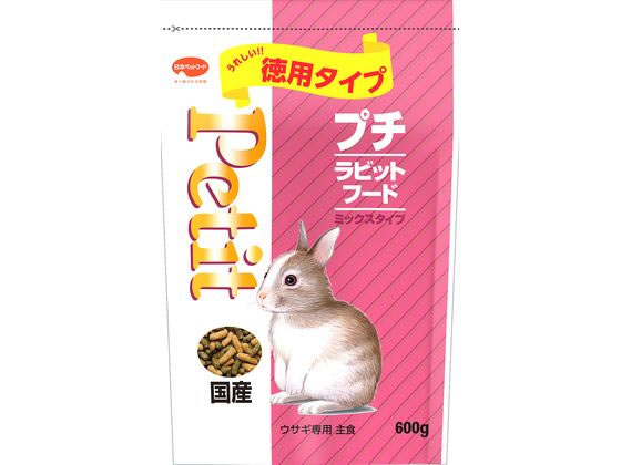 日本ペットフード プチラビット ミックス 600g