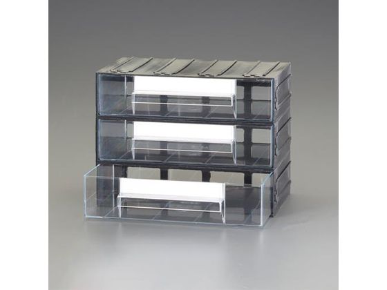 エスコ 連結収納 1列3段 225×133×169mm EA661CM-25