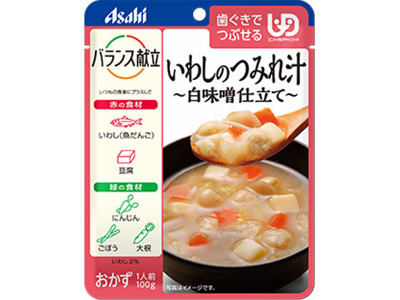 アサヒ バランス献立 いわしのつみれ汁 白味噌仕立て アサヒ バランス献立 いわしのつみれ汁 白味噌仕立て