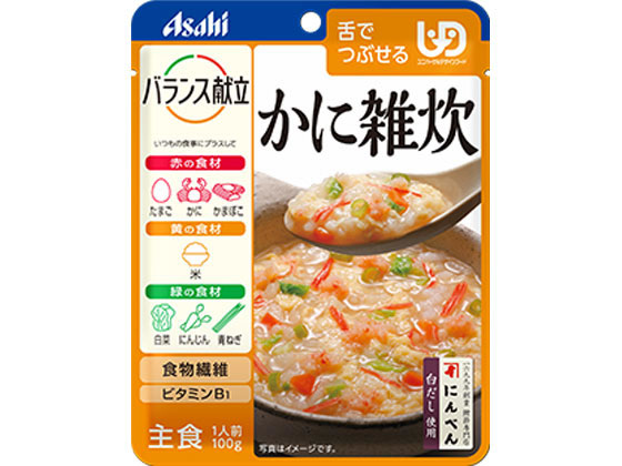アサヒグループ食品 バランス献立 かに雑炊 アサヒグループ食品 バランス献立 かに雑炊