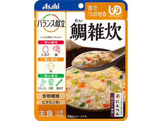 アサヒグループ食品 バランス献立 鯛雑炊 アサヒグループ食品 バランス献立 鯛雑炊