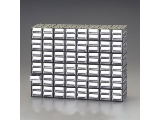 エスコ 連結収納 8列12段 450×133×338mm EA661CM-26