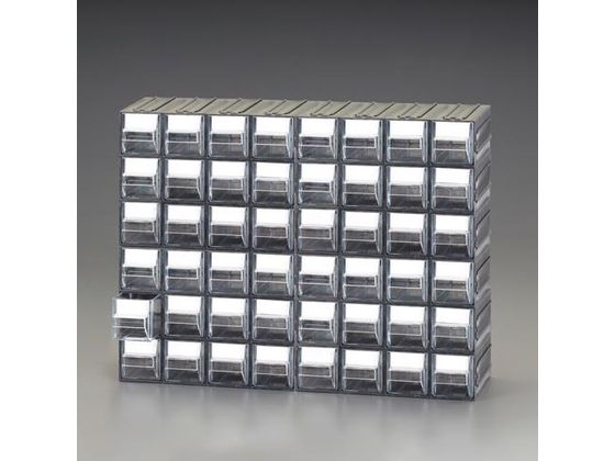 エスコ 連結収納 8列6段 450×133×338mm EA661CM-27