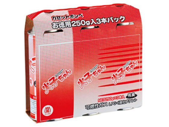 TTS カセットボンベ 火子ちゃん 3本入