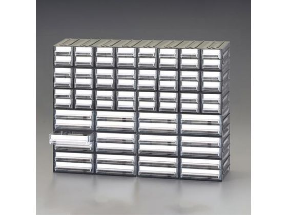 エスコ 連結収納 8列12段 450×133×338mm EA661CM-42