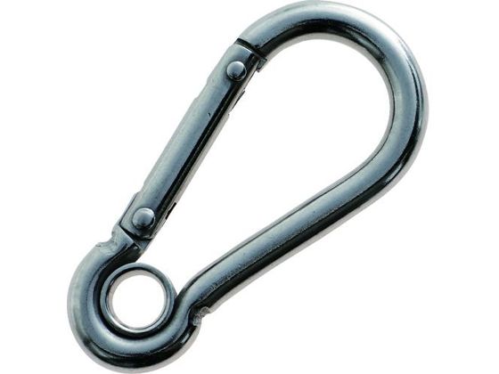 TRUSCO ステンレススナップフック AE型リング付 線径8×開口11mm